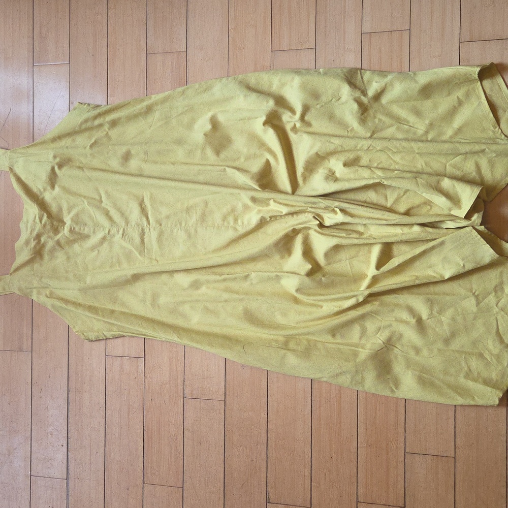 NWT • Dalin • Yellow Strap Dress with Pockets - Picture 5 of 6